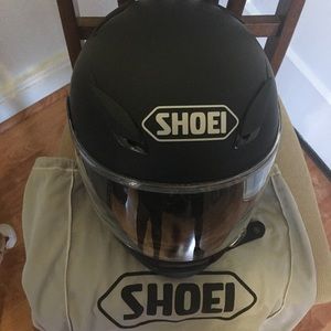 Shoei motorcycle helmet